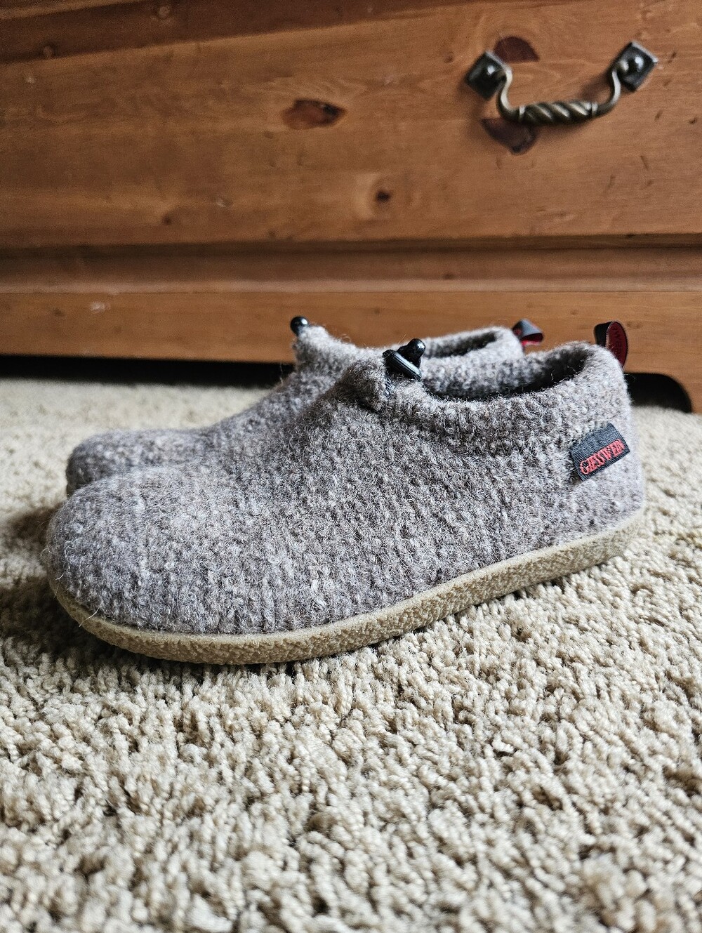 Giesswein Vent Slippers Boiled Wool 36
